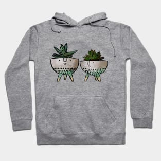 Plant  pots art Hoodie